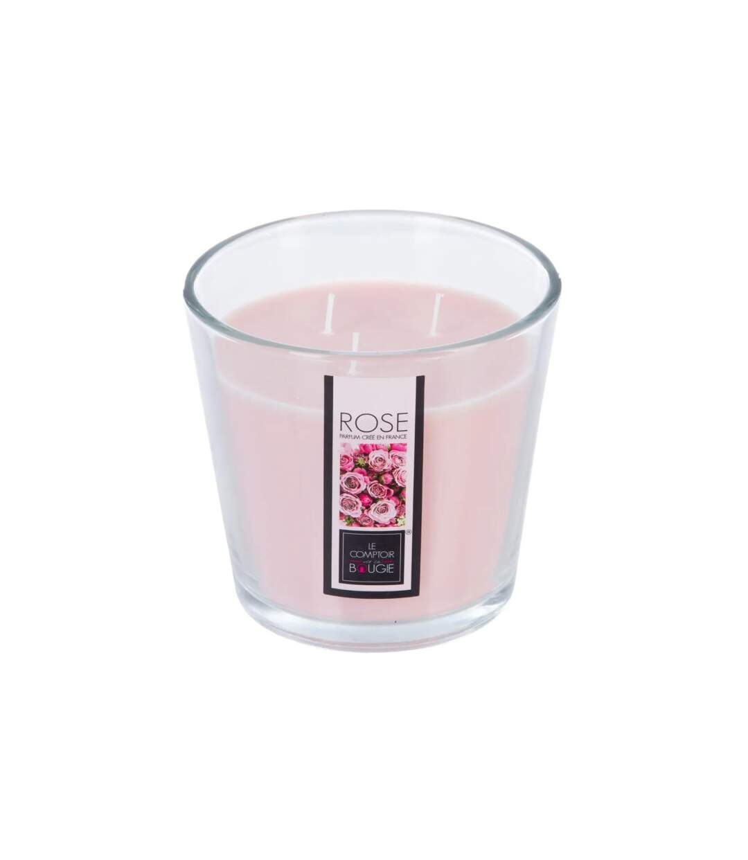 Bougie Parfumée Nina 500g Rose