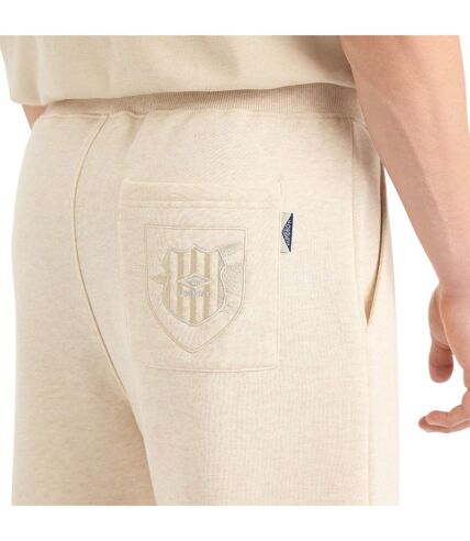 Mens crest shorts oatmeal marl Umbro