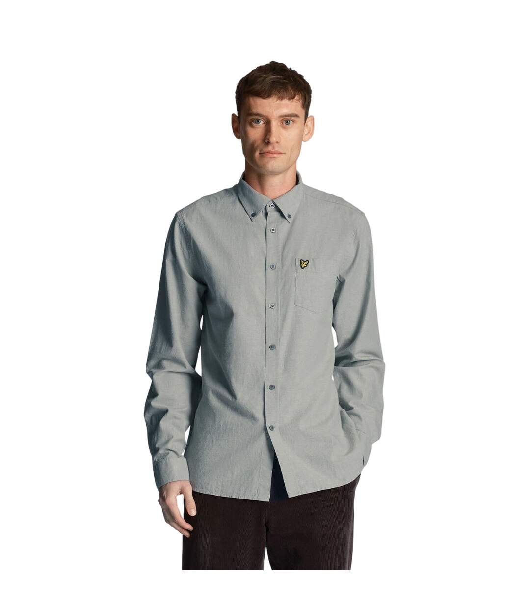 Chemise Homme Bleu Ardoise Lyle & Scott-1