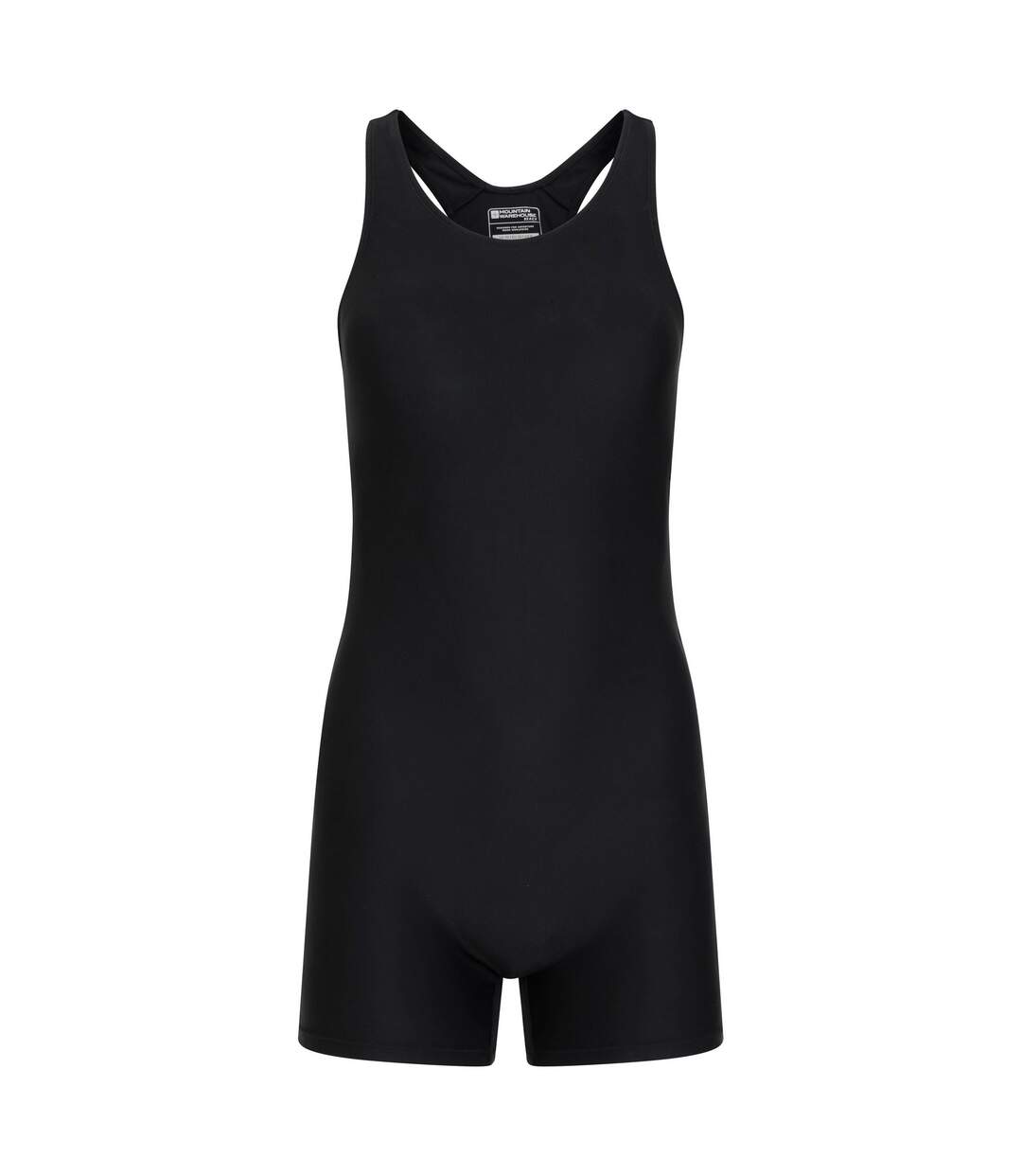 Womens/ladies shorty legsuit black Mountain Warehouse-1