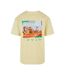 Mens Do The Unexpected Oversized T-shirt Jaune Tendre Mister Tee-2