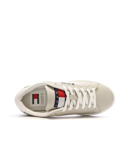 Baskets grises femme tommy hilfiger cupsole
