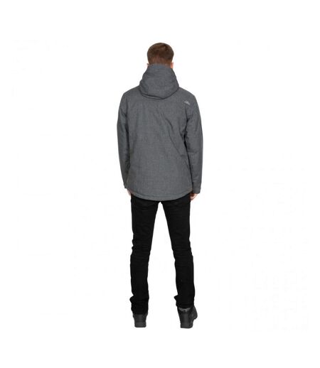 Mens Fyfinn Padded Waterproof Jacket Dark Grey Trespass