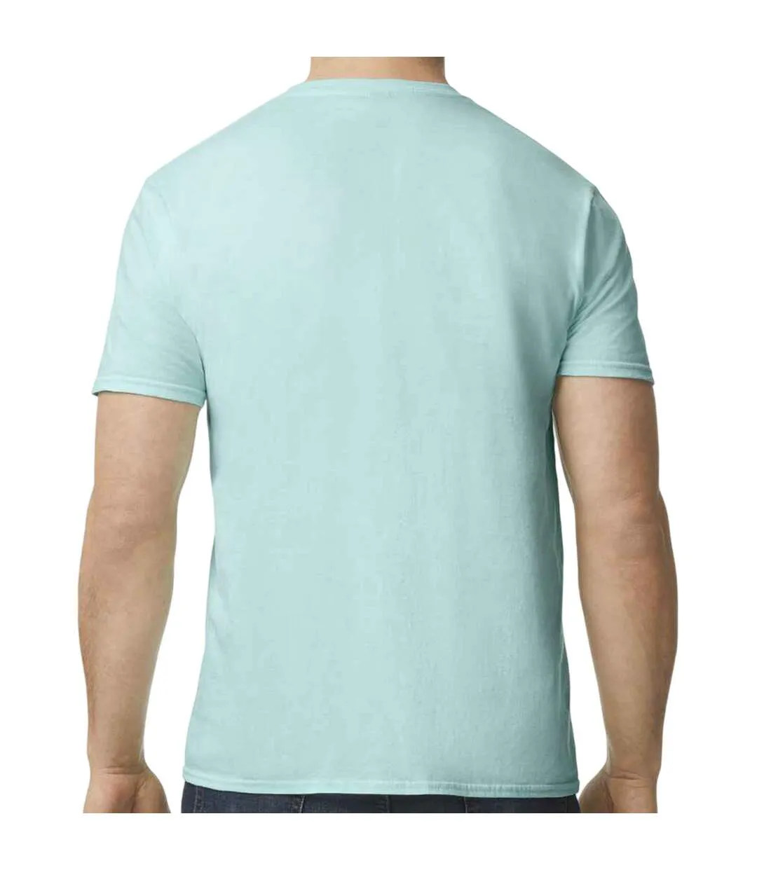 T-shirt Softstyle Ez Adulte Turquoise Pâle Gildan-2