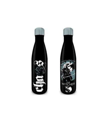 The Witcher Chaos Stainless Steel Water Bottle (Black/Gray) (One Size) - UTPM3126