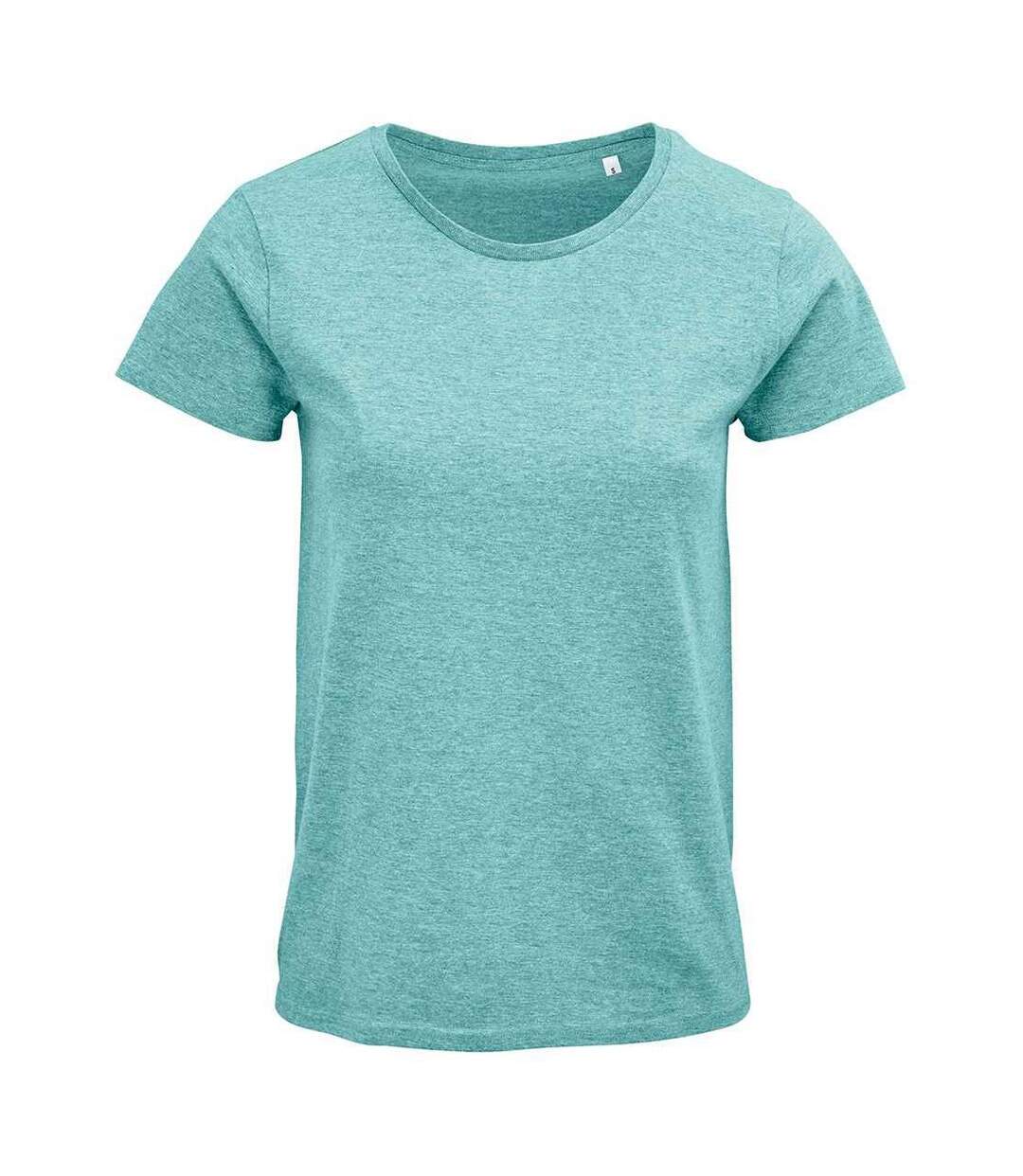 T-shirt crusader femme vert clair SOLS