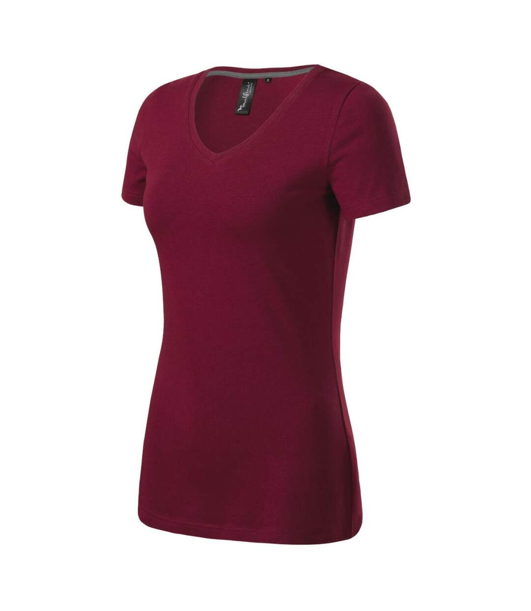 T-shirt Action Femme Bordeaux Malfini-3