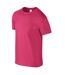 T-shirt Softstyle Adulte Rose Gildan-3