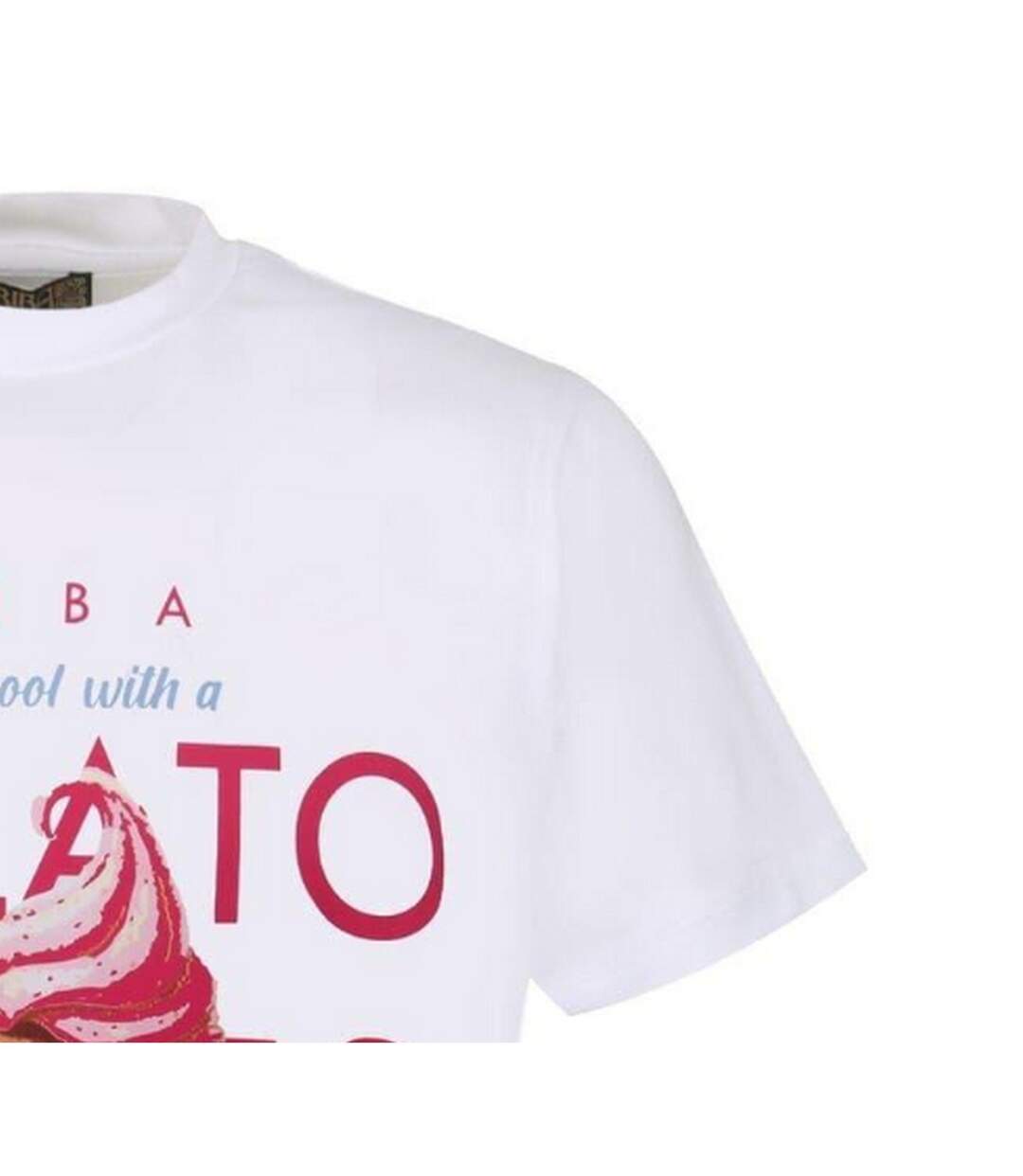 T-shirt Motif/style Imprimé Graphique Femme Crème Biba-3