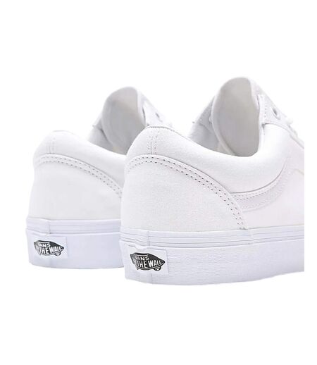 Chaussures Old Skool Homme Vrai Blanc Vans
