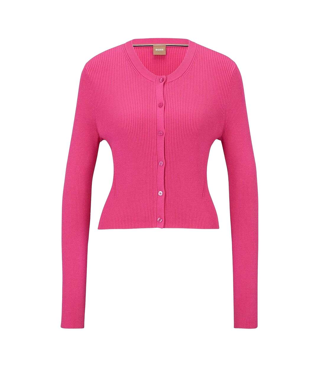 Cardigan Fahara Femme Rose Mélange Boss-2