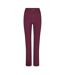 Womens/ladies Flared Leggings Dark Cherry USA Pro-1