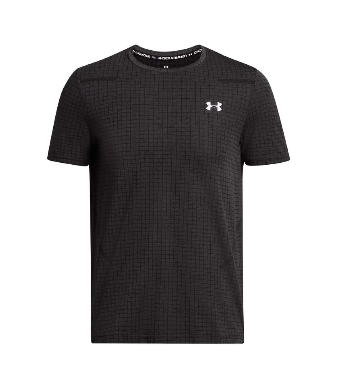 T-shirt Motif/style Quadrillage Vanish Homme Gris Under Armour-2