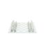 Jeu d'Echecs Verre 25cm Transparent-2