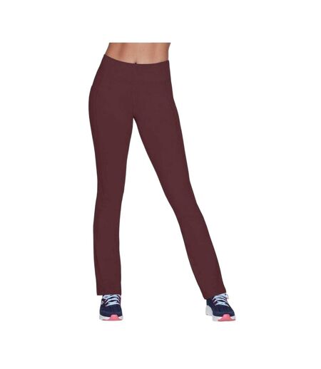 Womens/ladies Go Walk Shape & Lift Leggings Purple Skechers