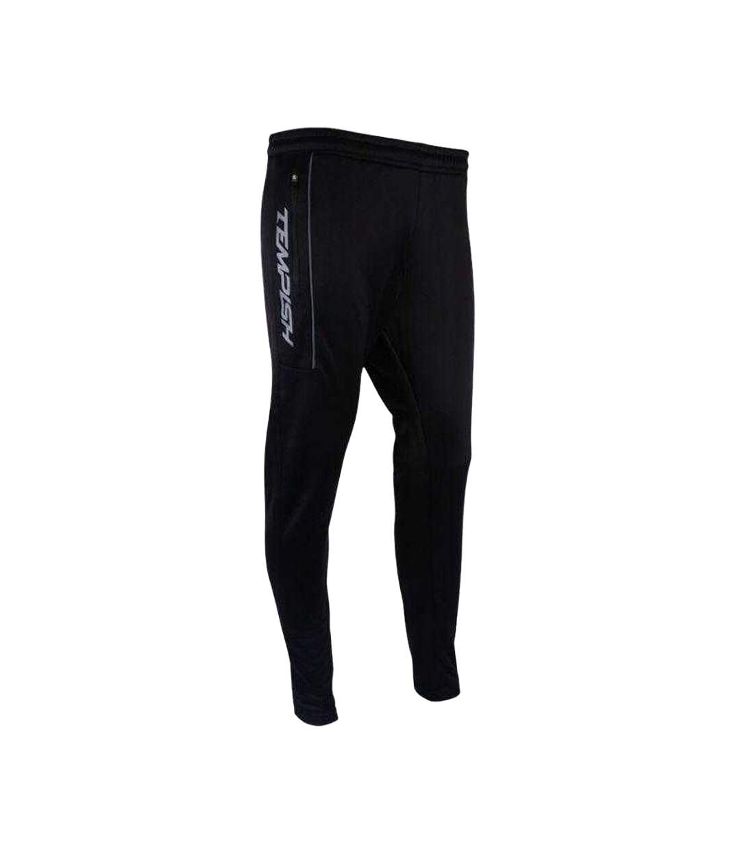 Pantalon De Jogging Motif/style Logo Teem Femme Noir Tempish-2