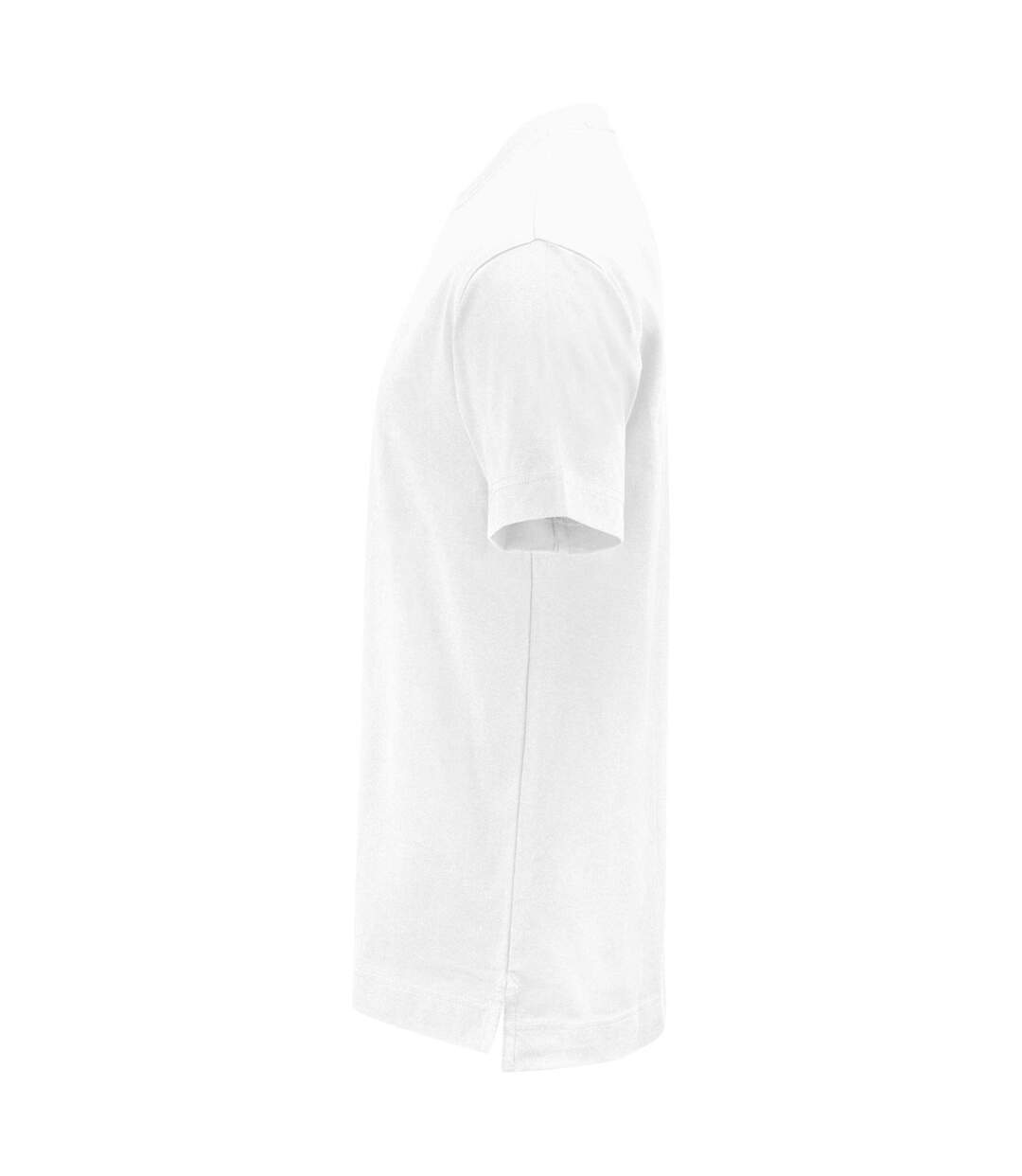 Unisex Adult Devons Pocket T-shirt White James Harvest-3