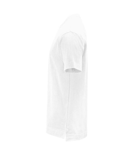 Unisex Adult Devons Pocket T-shirt White James Harvest