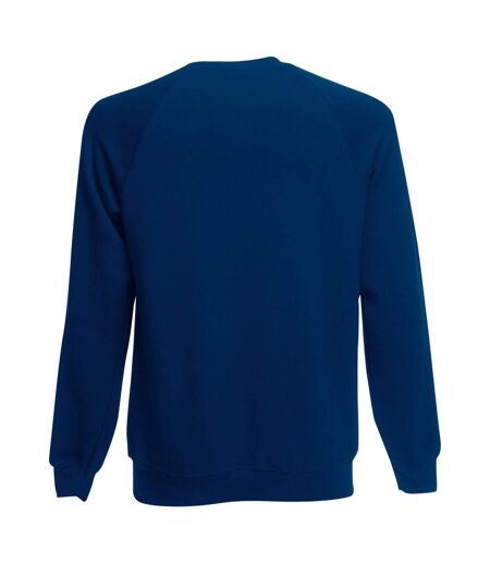 Fruit Of The Loom Mens Raglan Sleeve Belcoro® Sweatshirt (Navy) - UTBC368