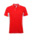 Polo Montmelo Adulte Rouge Blanc Roly-1
