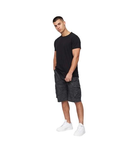 Short à poches hanwhere homme gris Crosshatch