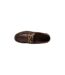 Womens/ladies Avisa Leather Boat Shoes Chestnut Brown Moretta-4