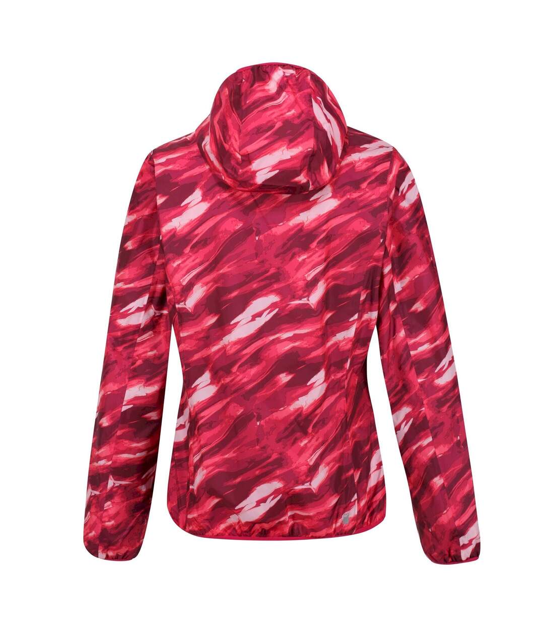 Womens/ladies serenton brush stroke waterproof jacket wild plum Regatta