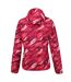 Regatta Womens/Ladies Serenton Brush Stroke Waterproof Jacket (Wild Plum) - UTRG7599