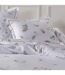 Taie d'oreiller percale pur coton PLUMES-5