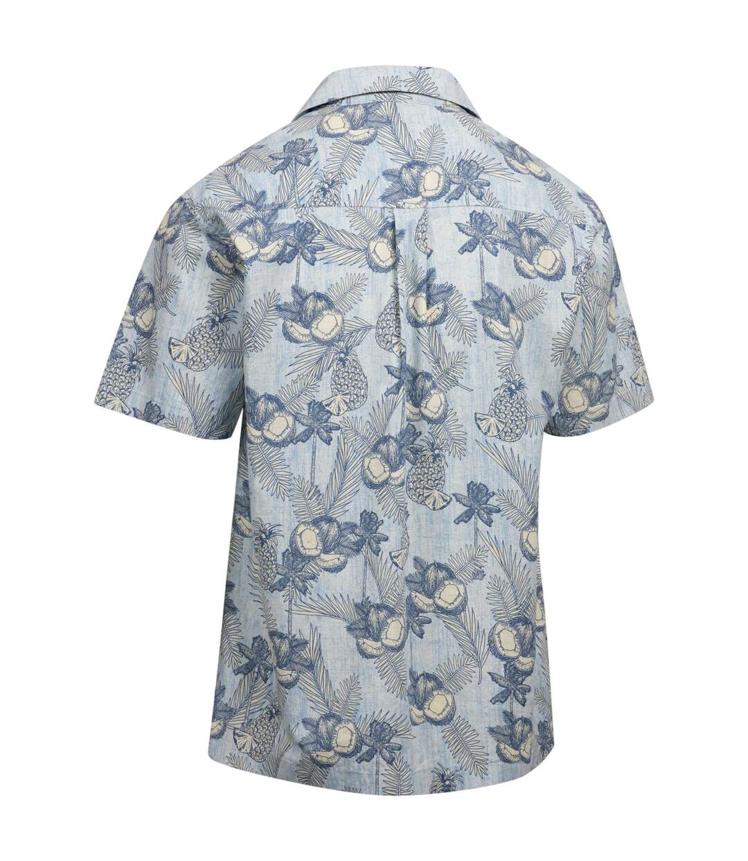 Chemise Décontracté Motif/style Imprimé Hart Homme Bleu Brumeux Trespass-2