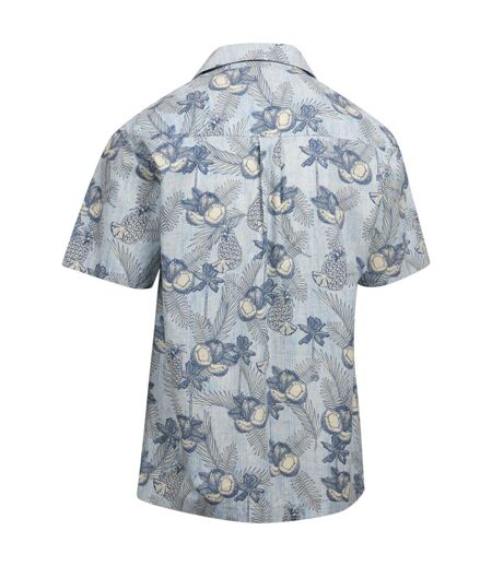 Chemise Décontracté Motif/style Imprimé Hart Homme Bleu Brumeux Trespass