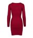 Robe Femme Bordeaux Urban Classics-2