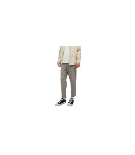 Mens Billcapri Plaid Tapered Chinos Crockery Jack And Jones