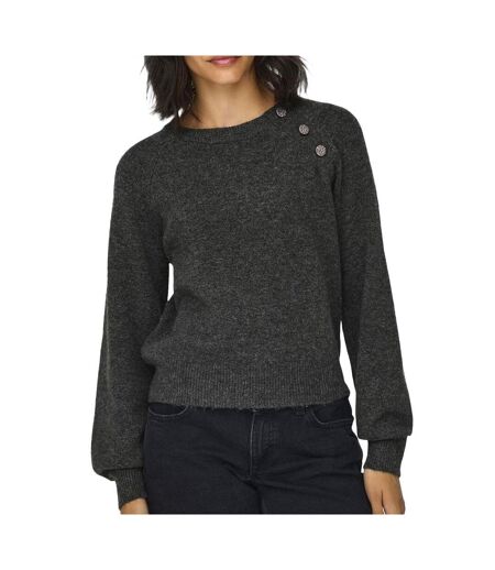 Pull Gris Femme JDY  Button - L