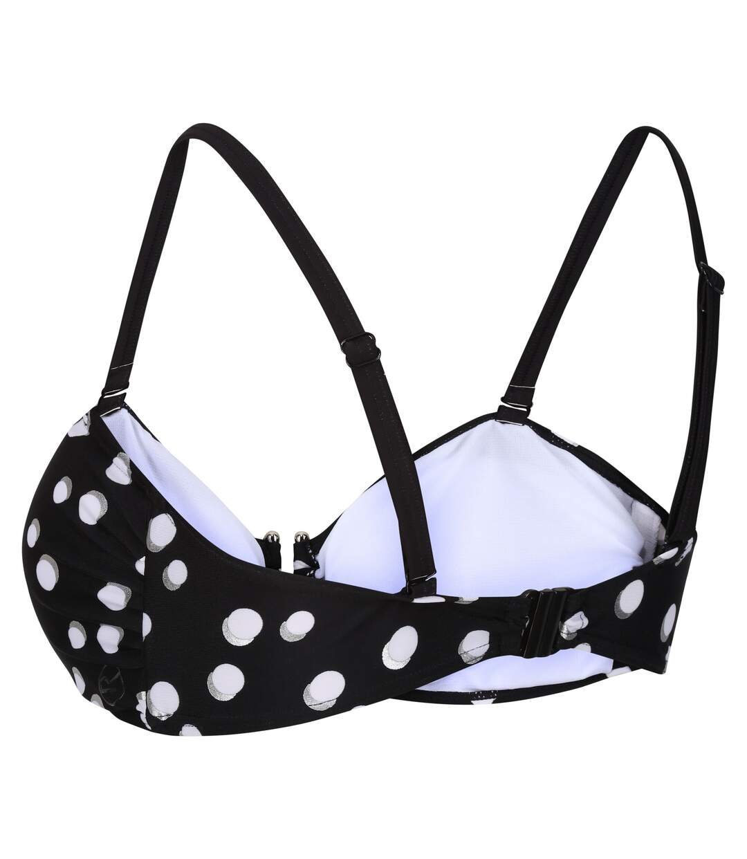 Haut De Maillot De Bain Aceana Femme Noir Blanc Regatta-4