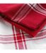 Lot de 2 Torchons Cuisiline 50x70cm Bordeaux-2
