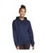 Sweat À Capuche Softstyle Adulte Bleu Marine Gildan-1