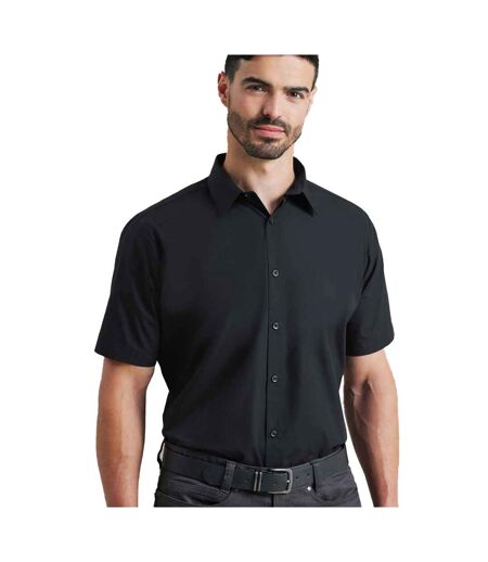 Chemise De Travail À Manches Courtes Homme Noir Premier