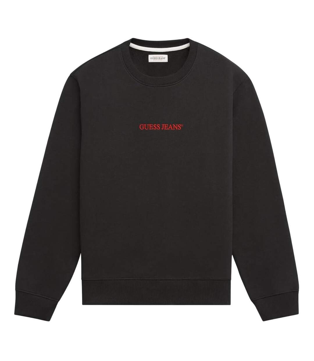 Sweat Motif/style Uni Homme Noir Guess-1