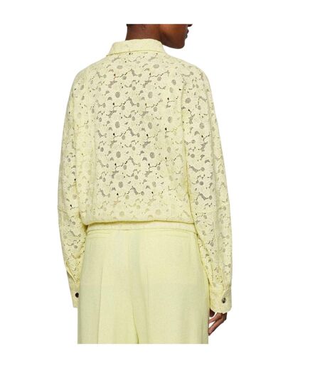 Veste Style Lacets Jamiella Femme Jaune Boss