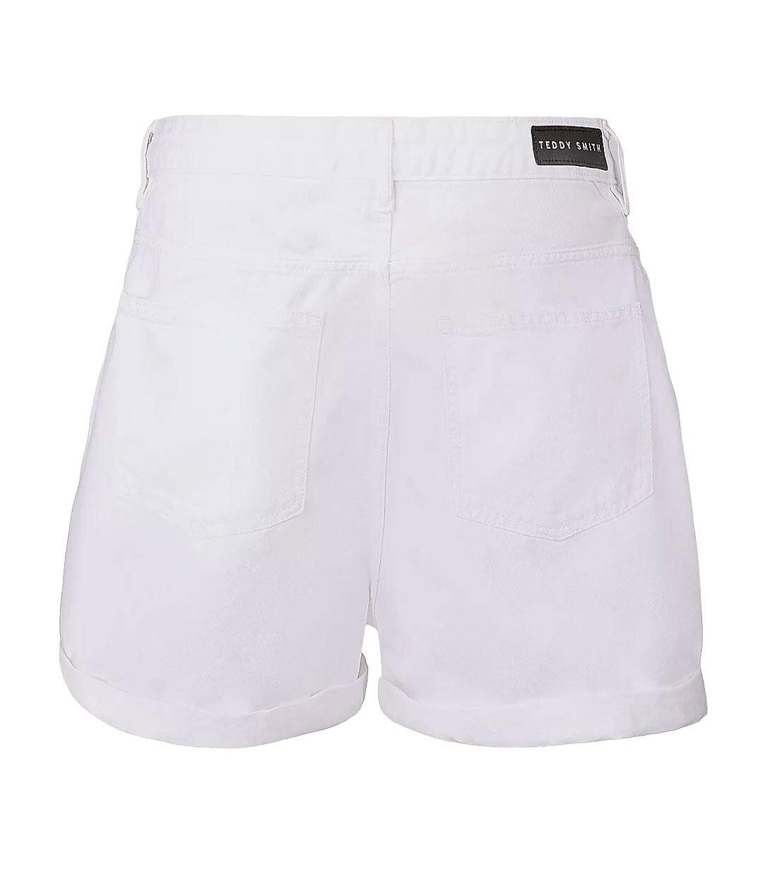 Short blanc femme teddy smith lucy-2