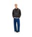 Sweat À Capuche Motif/style Badge Homme Noir Chiné Tommy Jeans-4