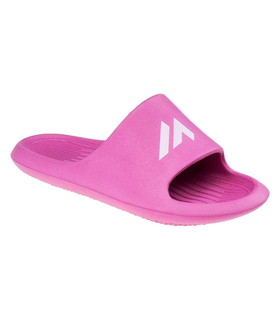 Claquettes Baki Femme Fuchsia Blanc Martes Essential-1