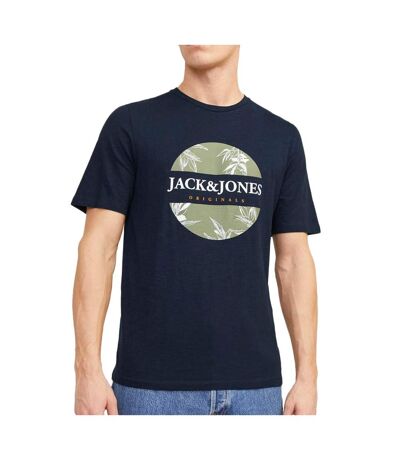 T-shirt marine homme jack & jones 12255042 - l