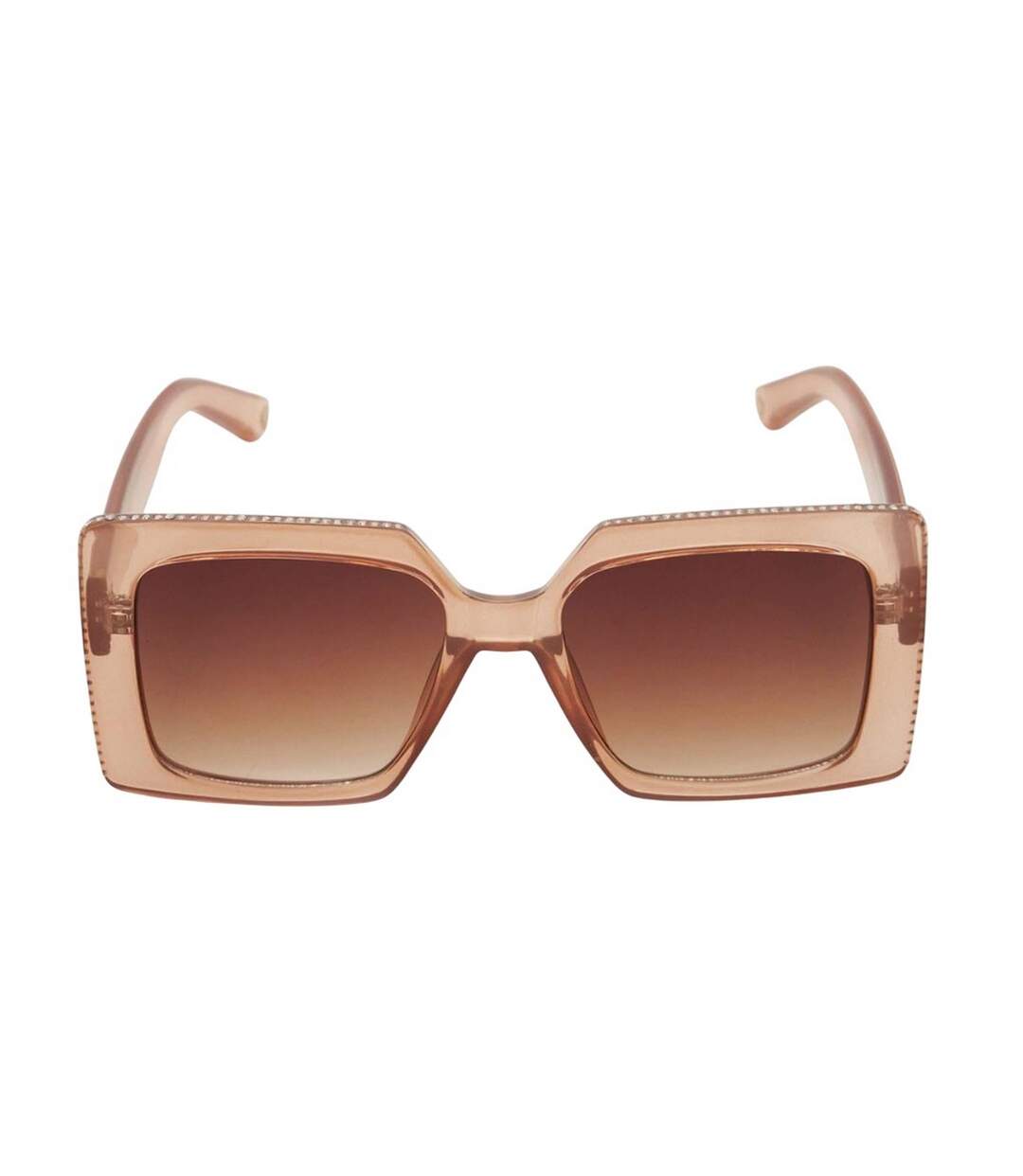 Glitzy Diamante Sunglasses One Size Pink Dune London-1