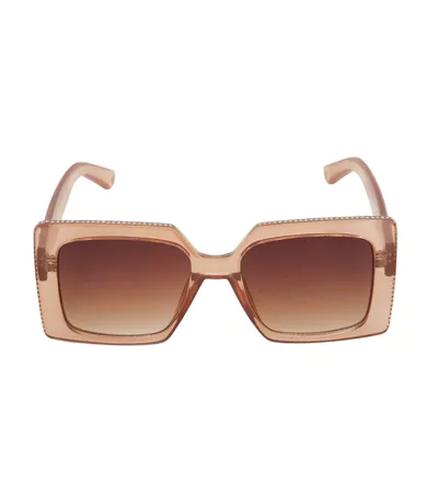 Glitzy Diamante Sunglasses One Size Pink Dune London