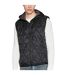 Doudoune Sans Manches Motif Logo Homme Noir Diesel-1