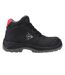Unisex Adult First One Adv Titan Leather Safety Shoes Black Red Dunlop-1