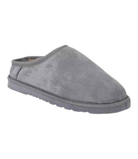 Chaussons Mules Solace Femme Gris Foncé Regatta