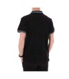 Polo noir homme Airness Ivo